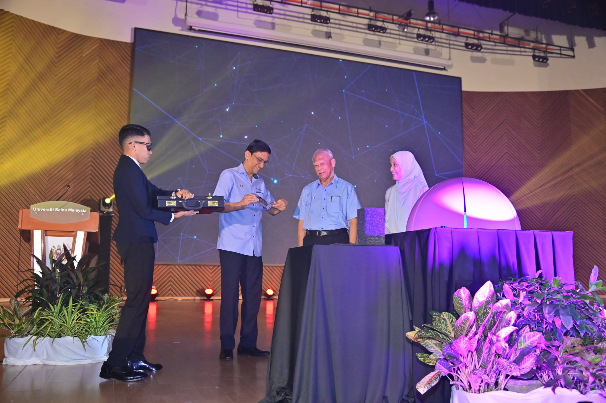 Officiating speech by Chairman of USM Board of Governors