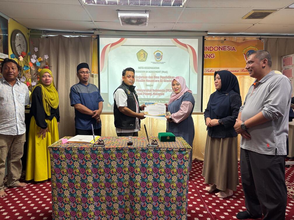 Penandatanganan MoU UMN Al Washliyah dan Permai Penang