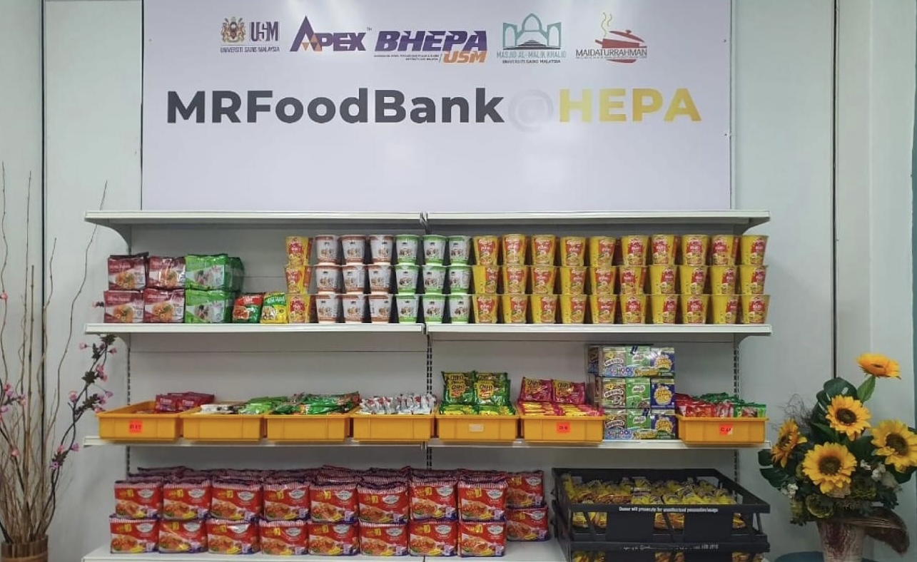 USM News Portal - MRFOODBANK@HEPA INISIATIF MEMBANTU KEBAJIKAN PELAJAR