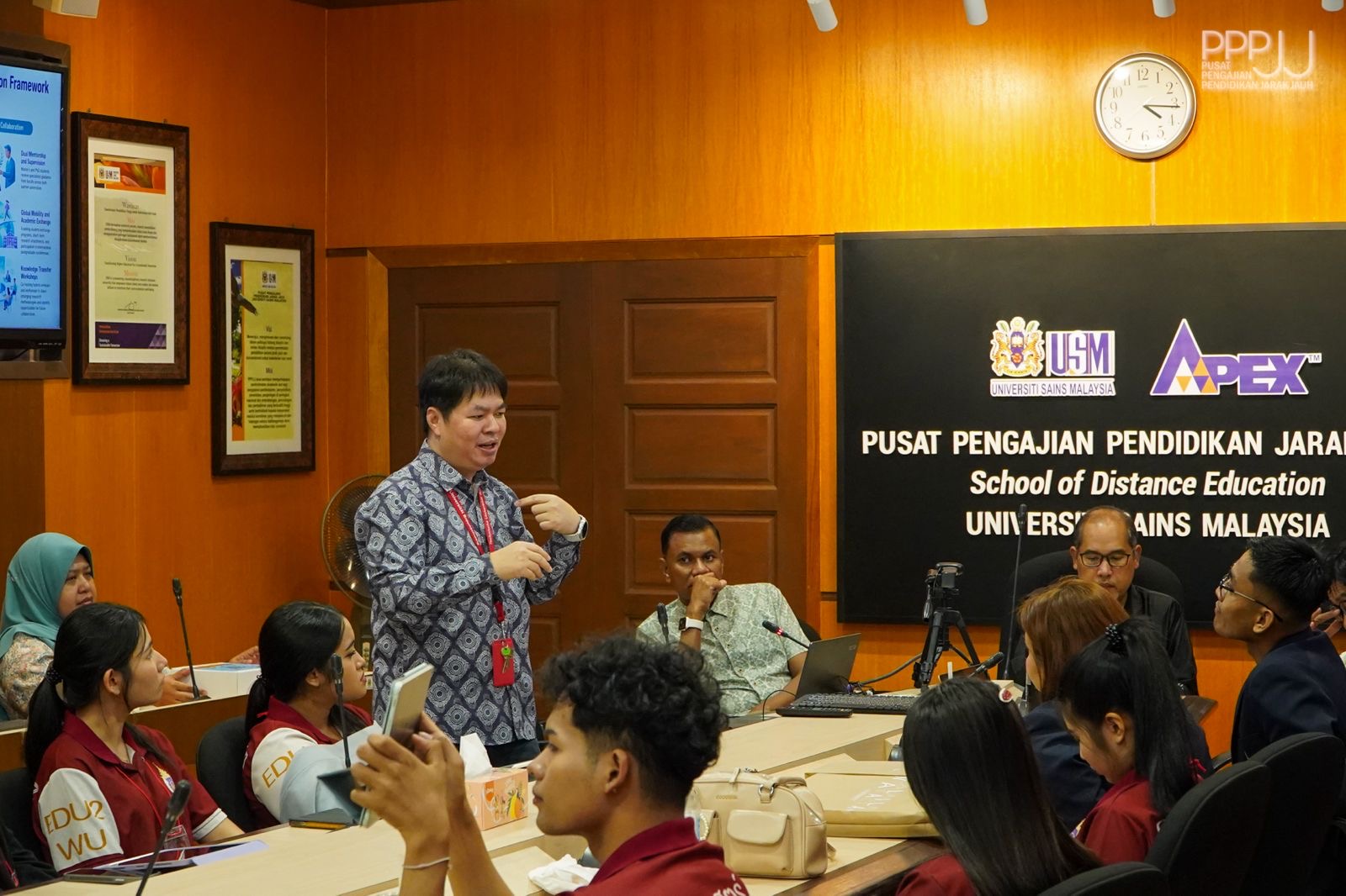 Delegasi Walailak University mengadakan lawatan akademik ke PPPJJ USM