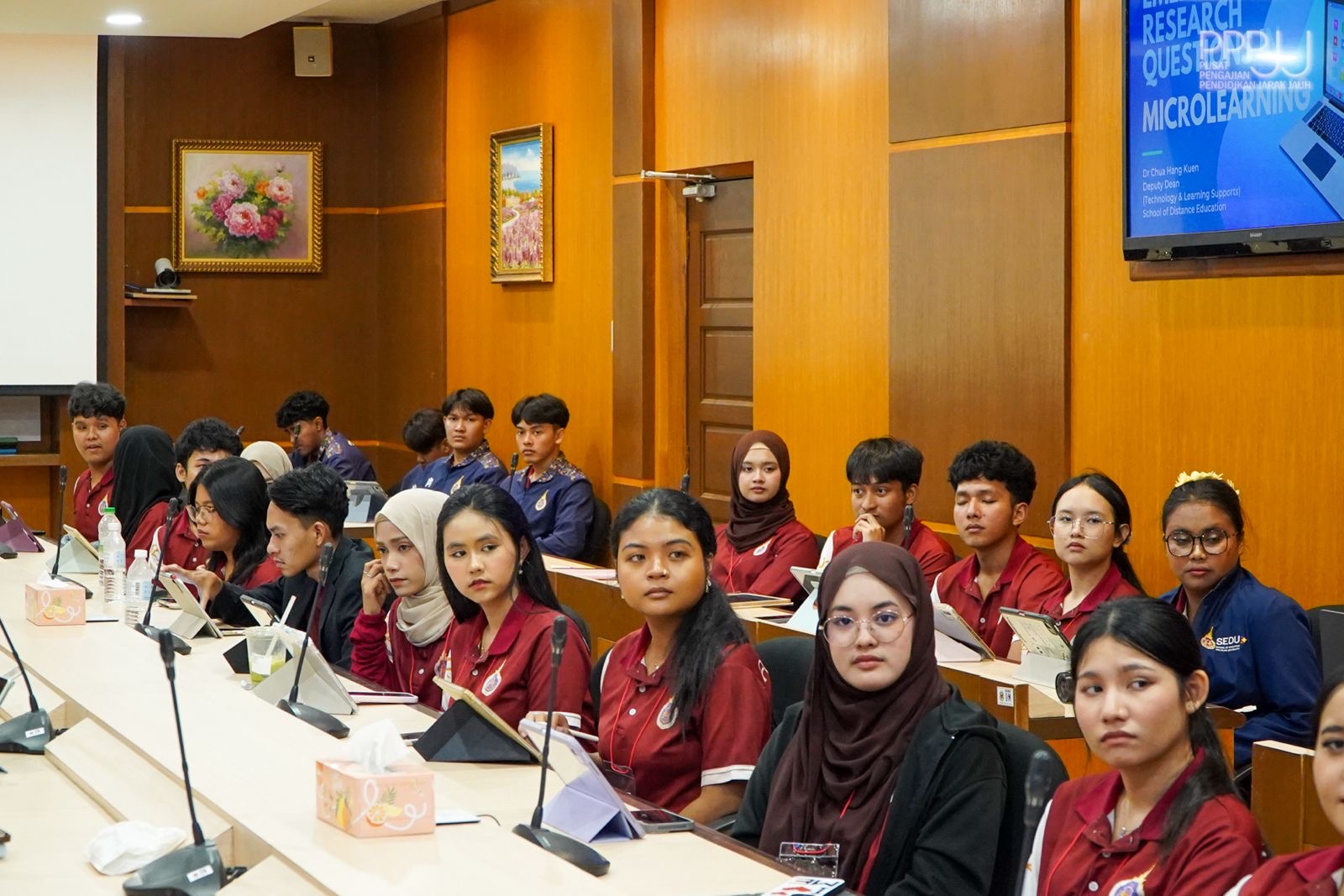 Sesi interaksi dan lawatan sekitar PPPJJ USM