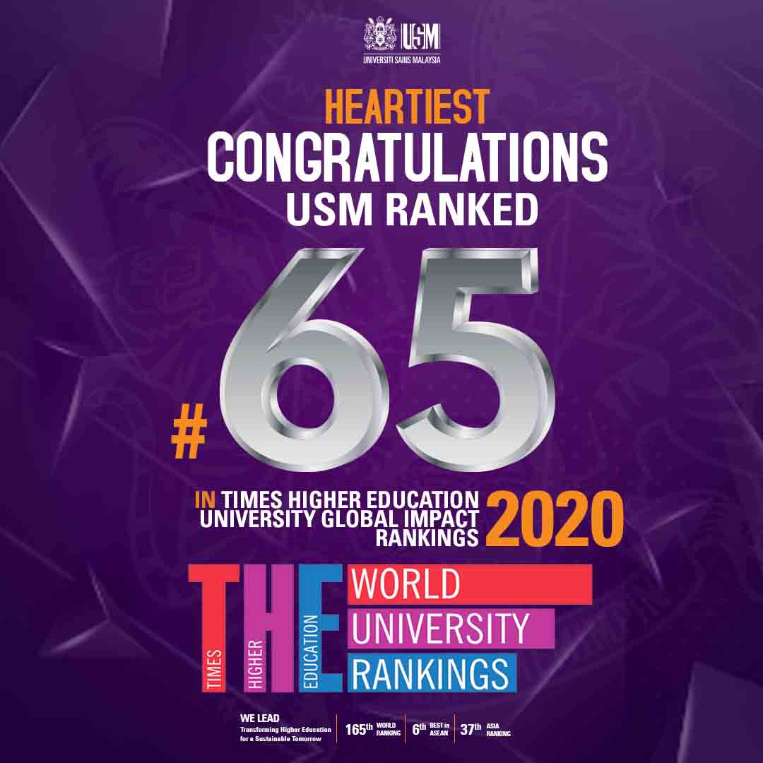 USM News Portal - USM EMERGED AS NATION'S BEST AGAIN IN WORLD IMPACT  RANKINGS