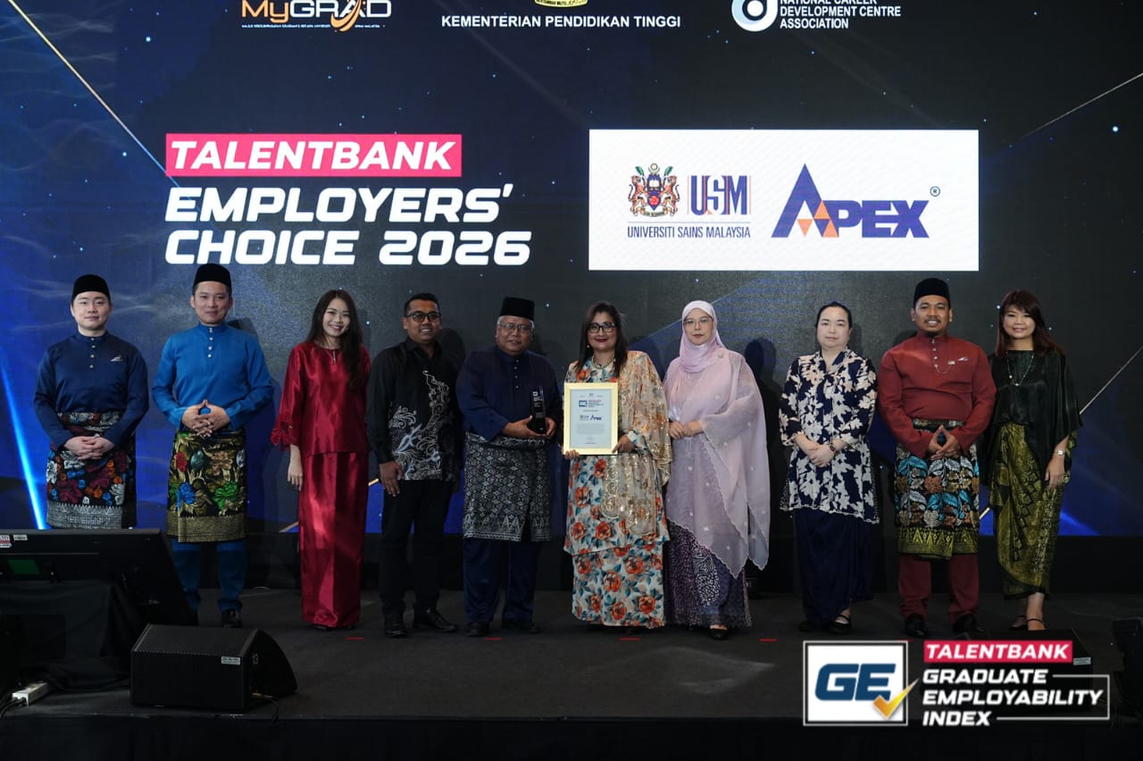 USM DIIKTIRAF SEBAGAI PENERAJU KEBOLEHPASARAN GRADUAN DI BAWAH TALENTBANK GRADUATE EMPLOYABILITY INDEX 2026 2