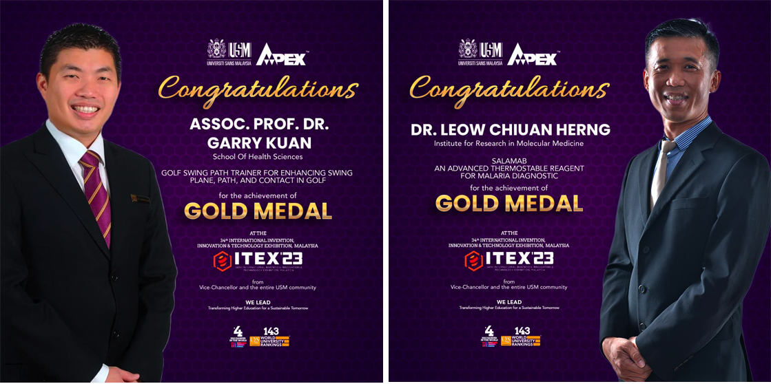 USM RESEARCHERS ACHIEVED TEN OVER TEN SUCCESS AT ITEX 2023 3